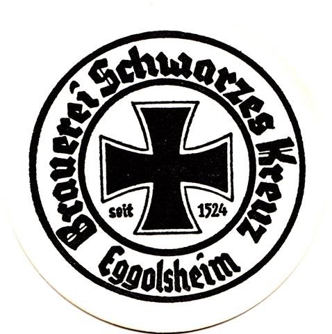 eggolsheim fo-by schwarzes rund 1a (215-kreuz-schwarz)